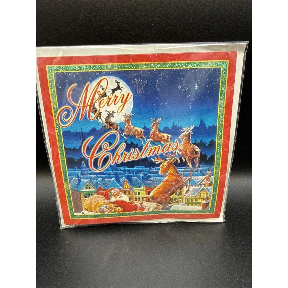 up with paper pop up christmas Card CPS-180 Santa's Sleigh Ride‎